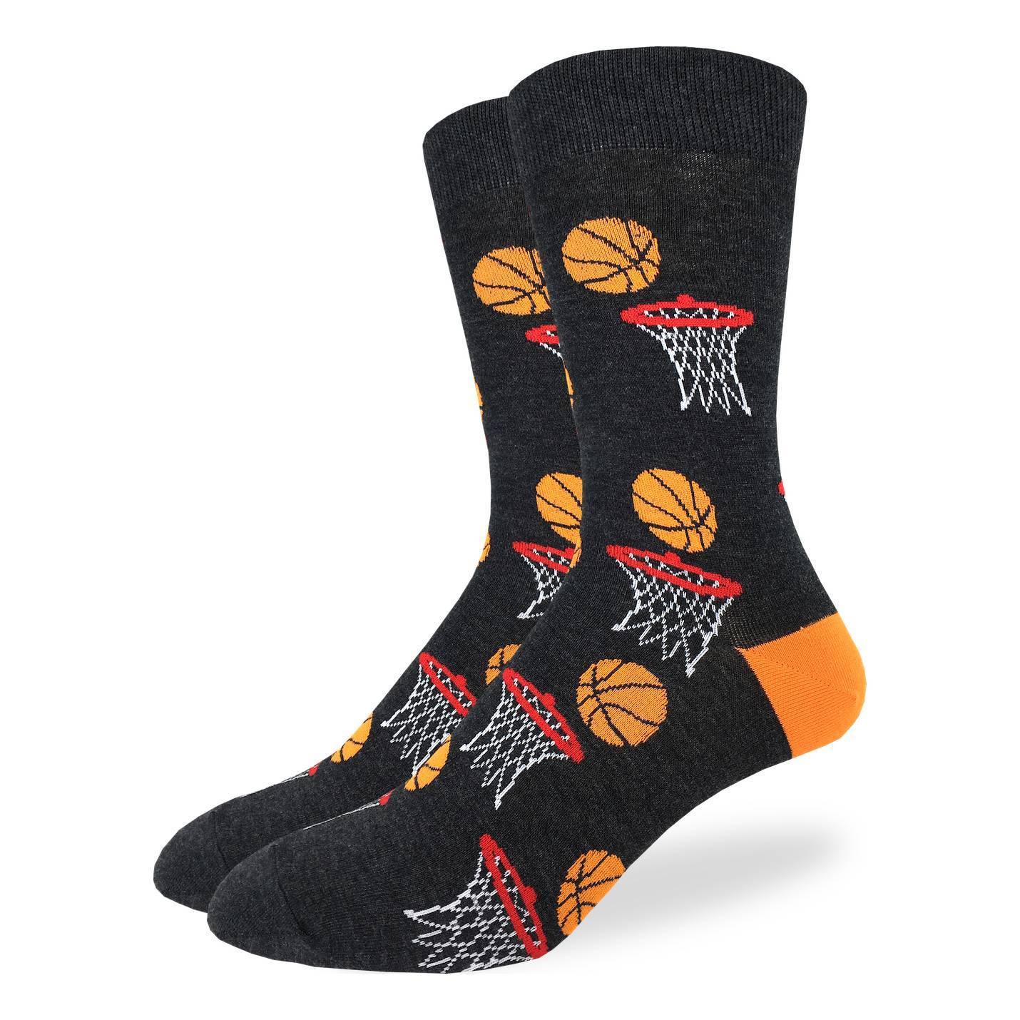 "Hoops, Basketball King Size Crew sock (13-14+)"