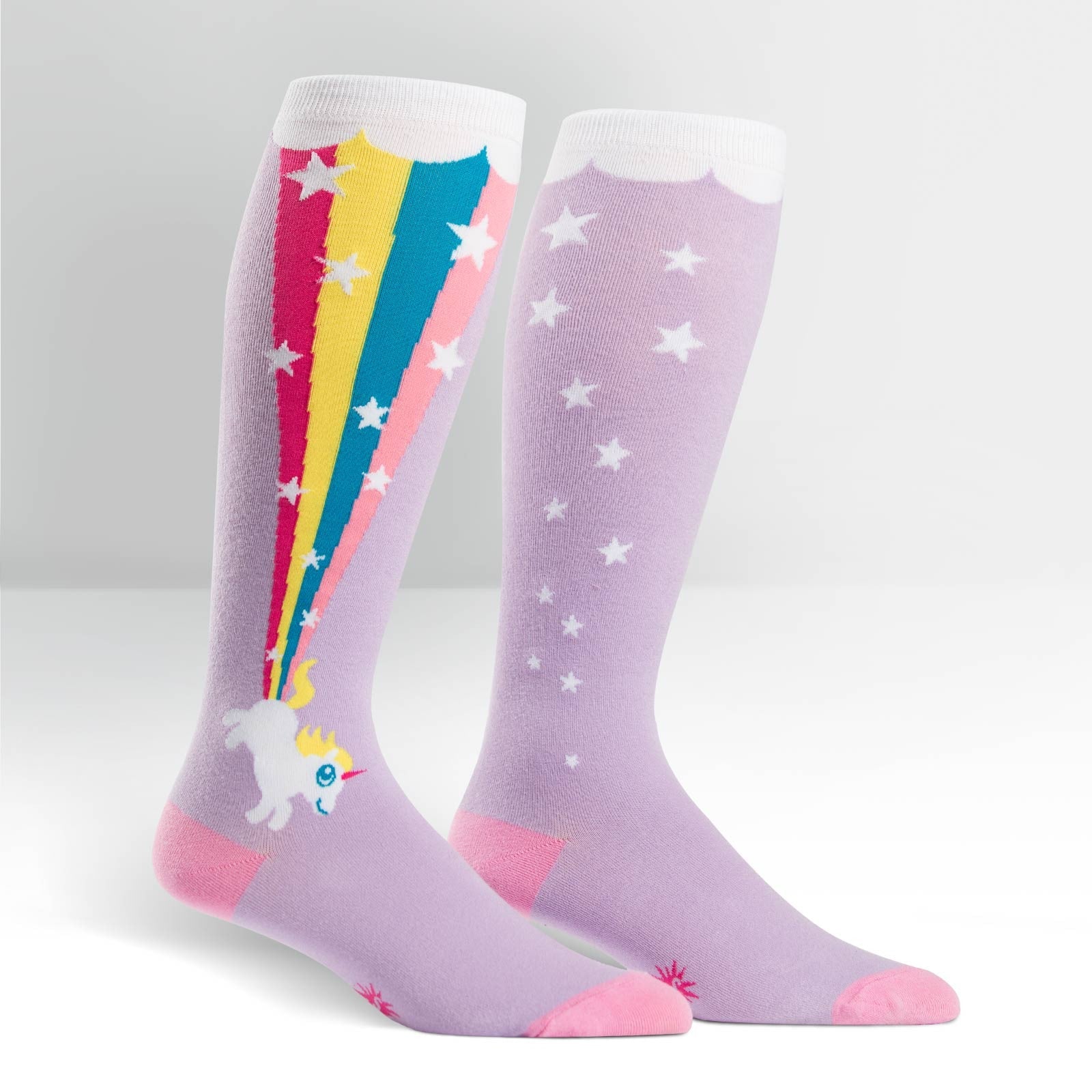 Sock It To Me Rainbow Blast Stretch-It Unisex Knee Highs