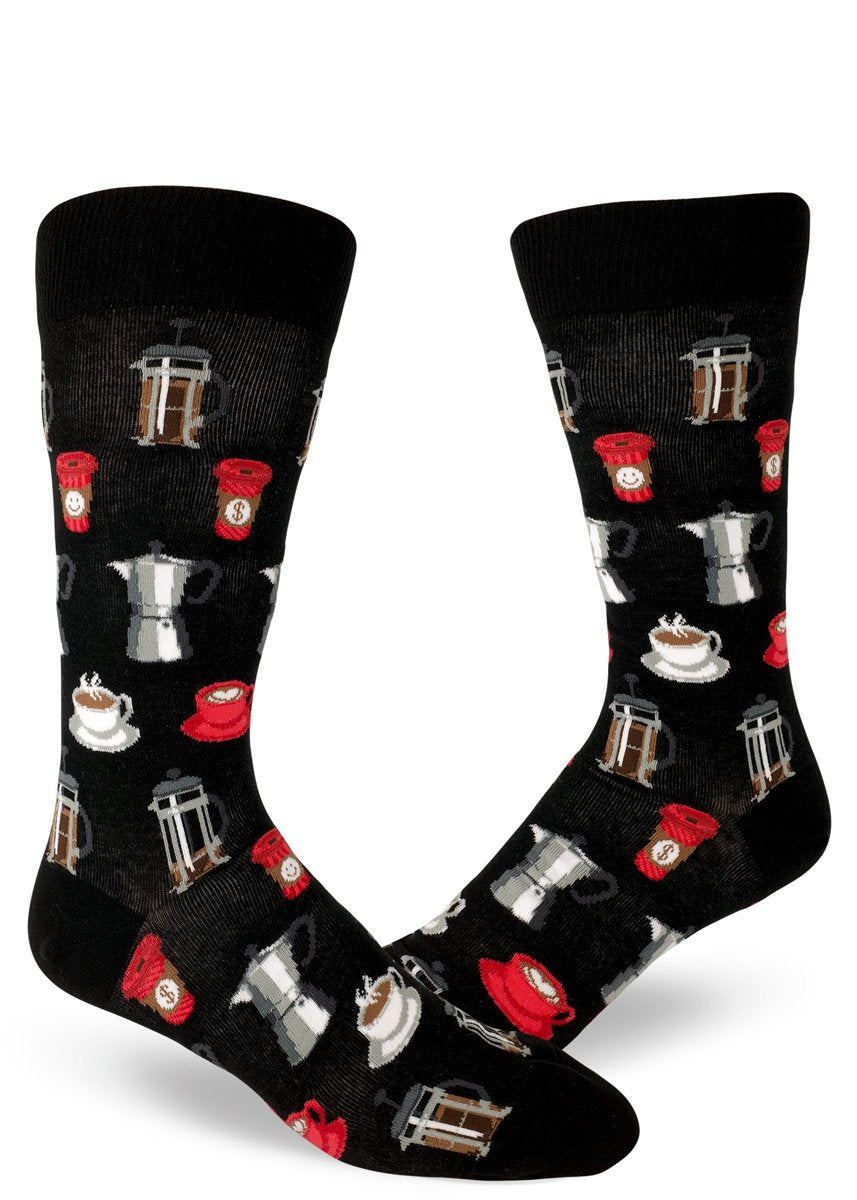 Coffee Break Men's Crew Sock