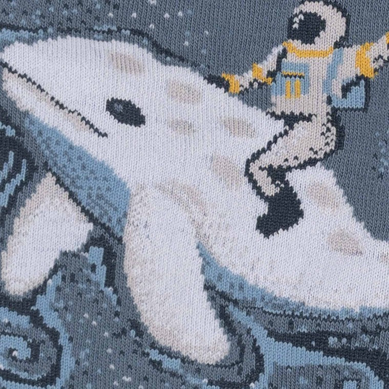 Cosmic Cetacean Men's Crew Socks