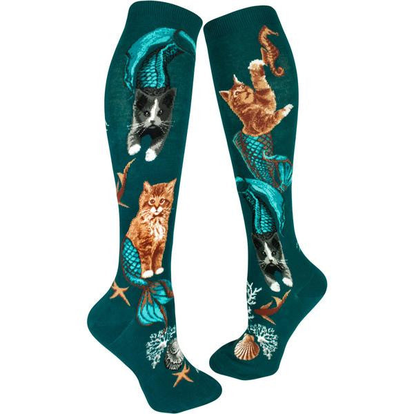 Purr-maids Women's Knee Highs