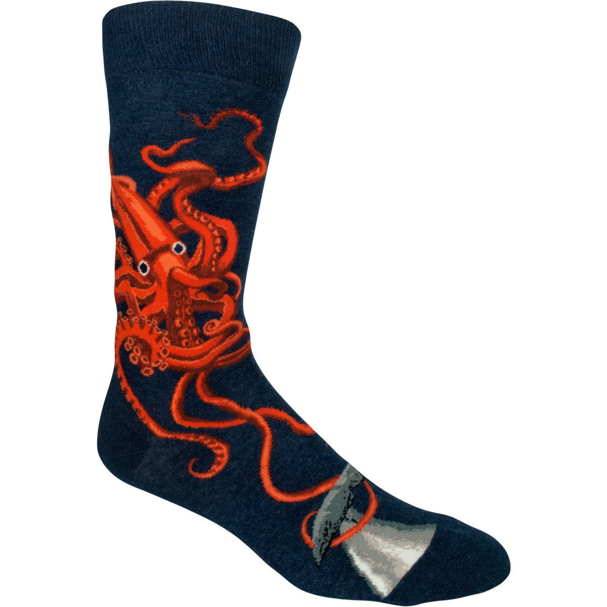 Squid And Whale Men's Crew Sock