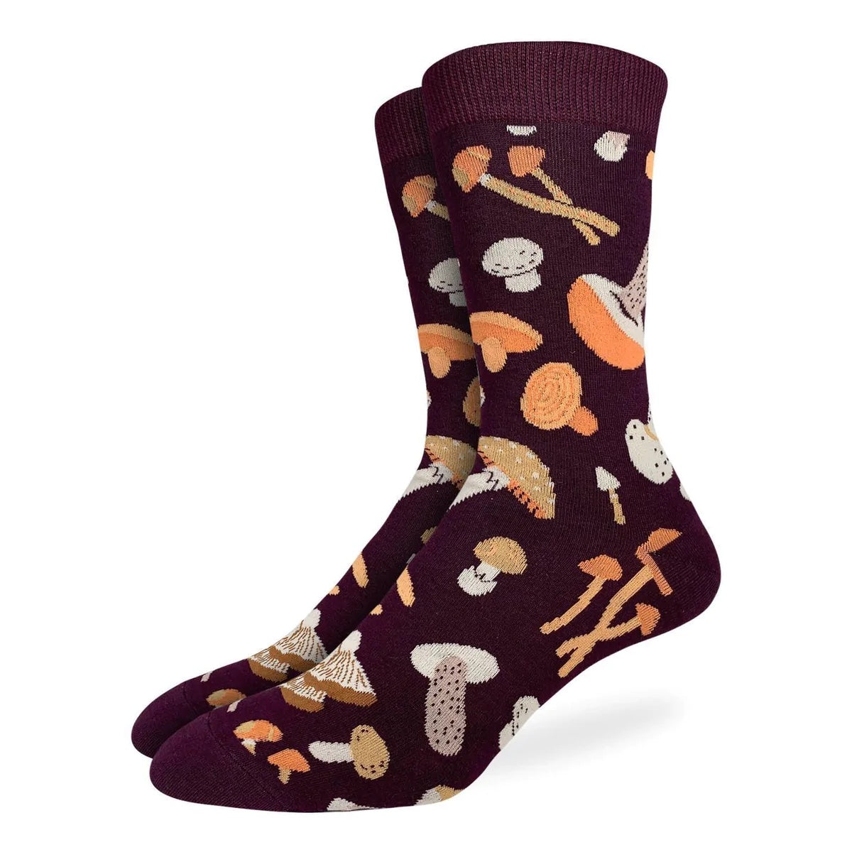 Mushrooms King Size Crew sock (13-14+)