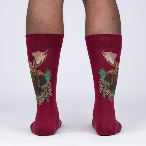 Chill Moose Men's Crew Socks