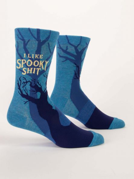 I like Spooky Sh*t Men's Crew Socks