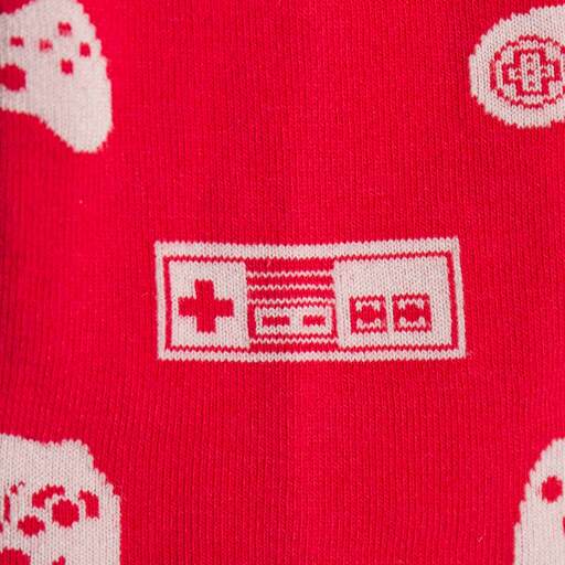 "Multi-Player, Video Game Controllers Men's Crew Socks"