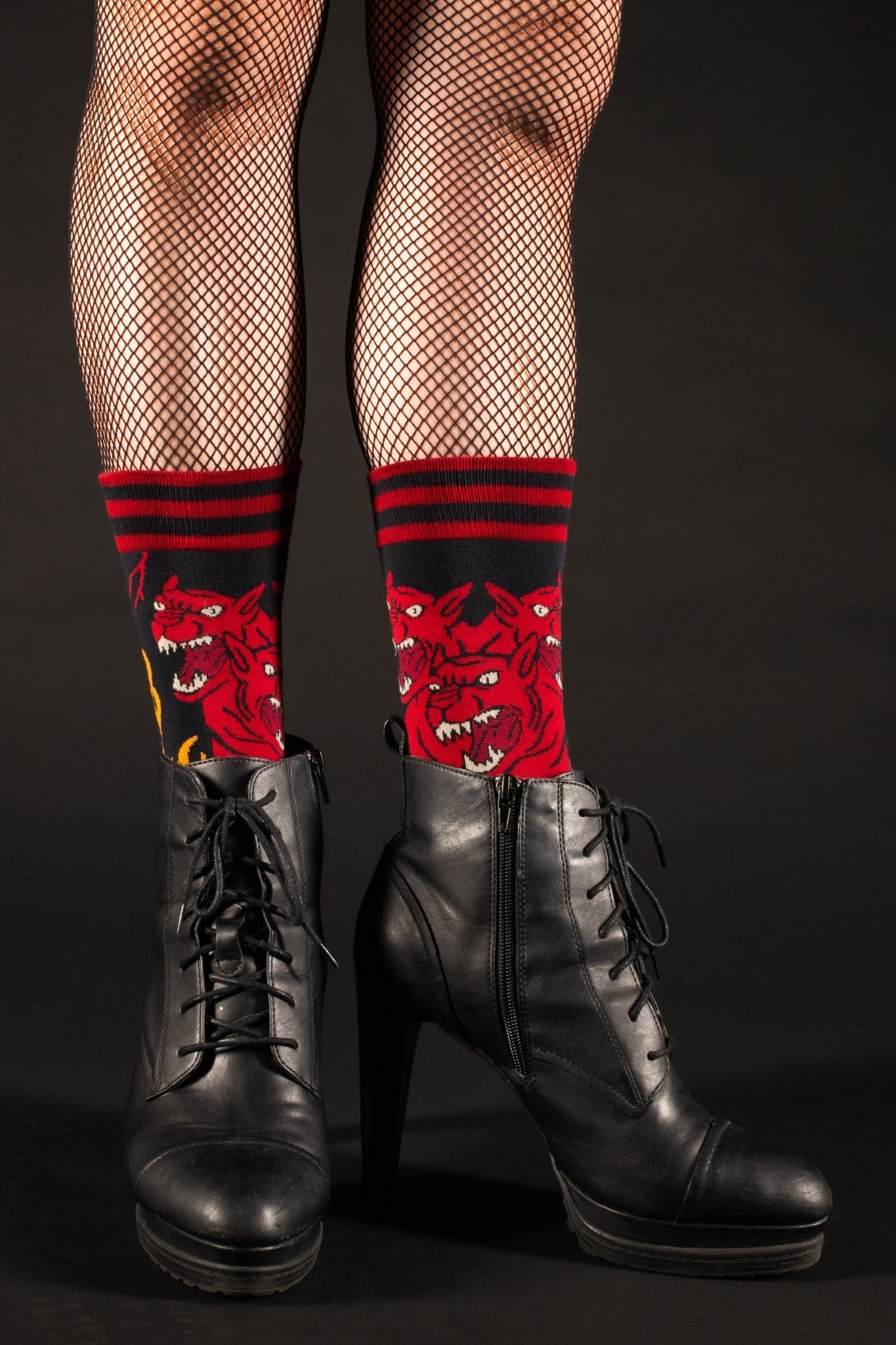 Mighty Cerberus Unisex Crew Socks