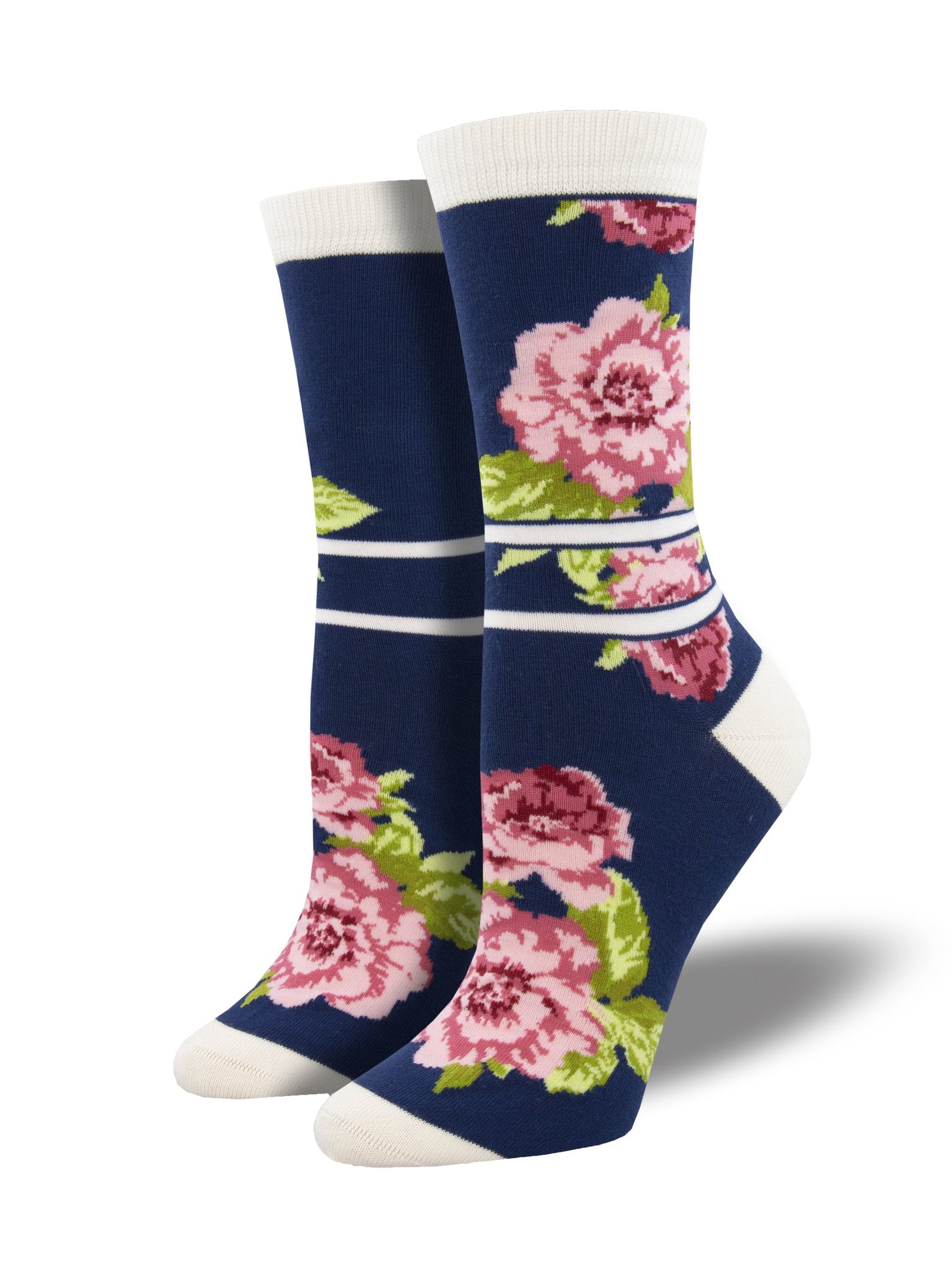 "Peonies, If You Please!  Women's Bamboo Crew"