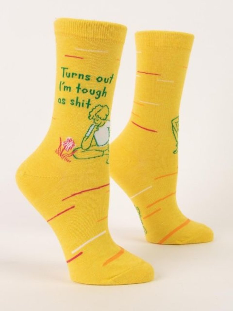 Turns Out I'm Tough As Sh*t Women's Crew Socks